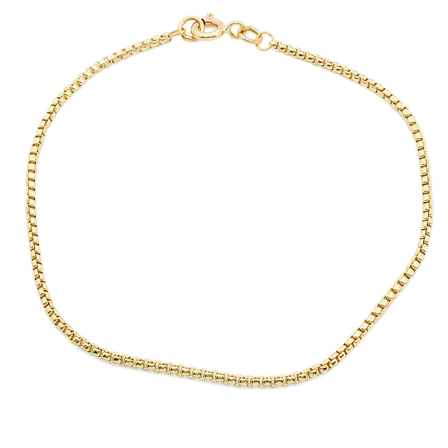 9ct gold 8 inch belcher Bracelet